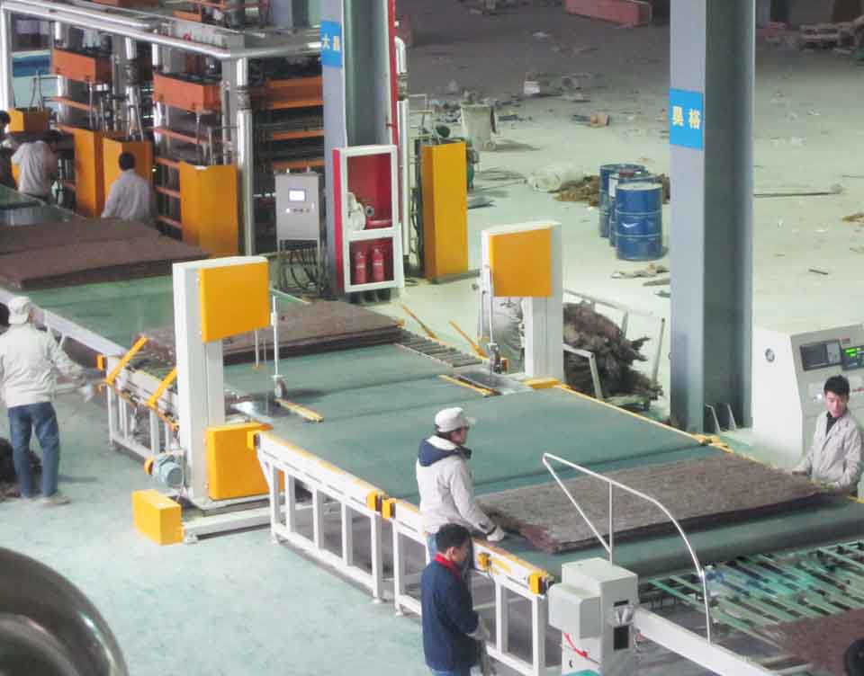 床垫全自动喷胶生产线