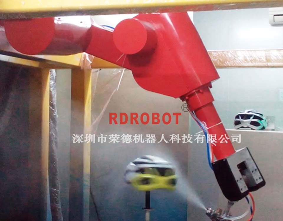 安全帽、头盔自动喷涂设备