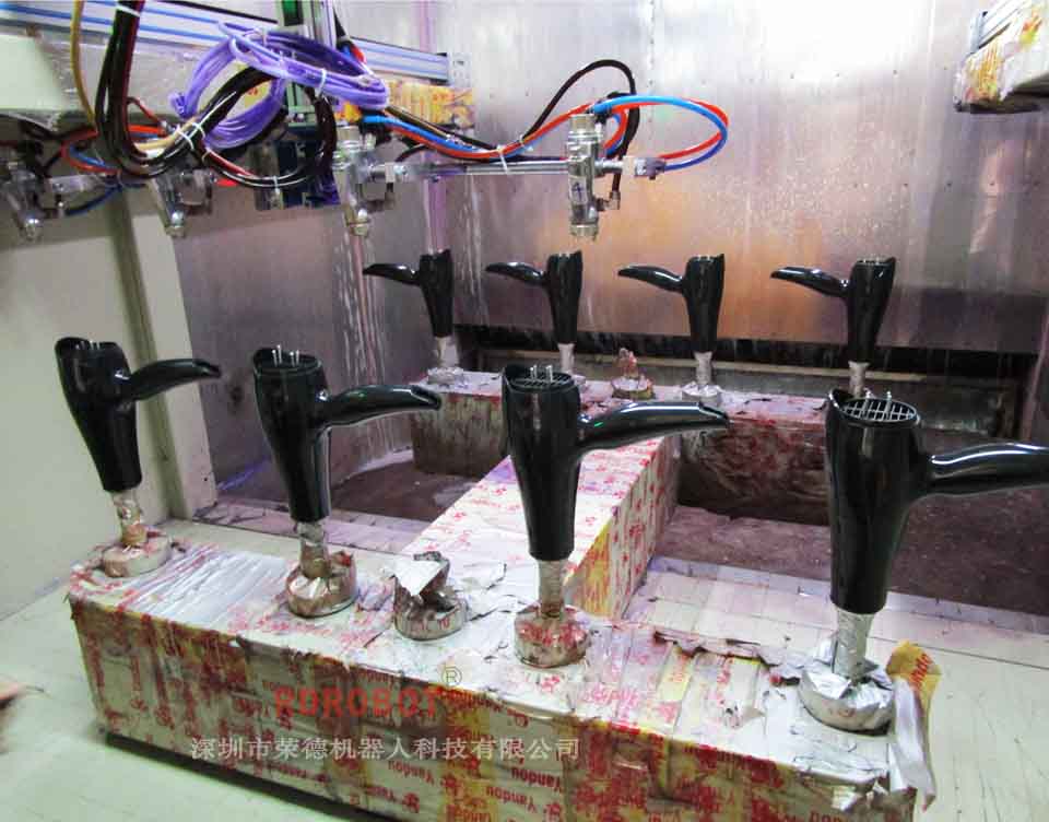 电吹风自动喷漆设备